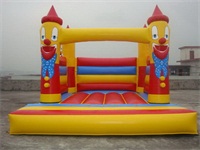Happy Clown Inflatable Jumping Castle