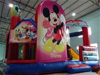 4 In 1 Disney Land Mickey Mouse Inflatable Castle Combo