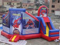 5 In 1 Inflatable Spiderman Castle Slide Combo