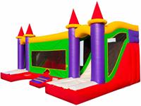 Great Fun 4 In 1 Inflatable Bounce House 2 Slide Combo