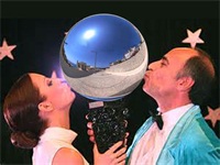 Silver Inflatable Mirror Ball Reflection Ball for Party