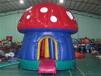 Inflatable Mushroom Moonwalk Bounce House for Rentals