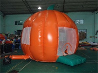 Halloween Inflatable Pumpkin Bounce House Moonwalk