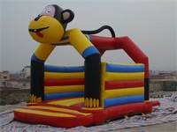 Jungle Fun Monkey Jumping Castle for Party Rentals