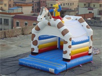 Inflatable Horse Riding Jumping Caslte Cowboy Horse Rider