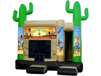 Inflatable 3 In 1 Combo Wild Western Jumper Bouncer