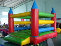 Inflatable Red and Green Color Boxing Bounce House