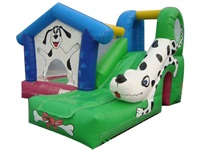 Inflatable Cute Dalmatian Bounce House and Slide Combo