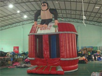 Jungle Fun Monkey Moonbounce