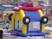 Monster Truck Inflatable Bouncer Combo for kids