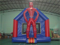 Inflatable Spiderman Bounce House Moonwalk for Rental