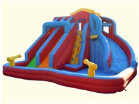 Aqua Adventure Dual Lane Water Slide Combo