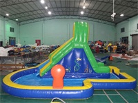 Banzai Plummet Falls Adventure Inflatable Water Slide Comobo