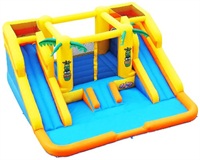 9ft Blast Zone Rainforest Rapids Inflatable Water Park