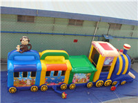Thomas The Train Inflatable Tunnel Bounce House