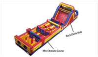 Hot Inflatable Rock Climb Slide for sell