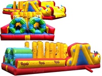 The Phoenix Character Inflatable Obstacle Course Race