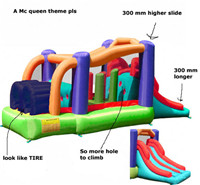 Mc Queen Theme Track Obstacle Course