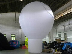 Custom Hot Air Shaped White Color PVC Ground Balloon