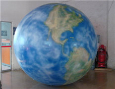 Fun Color Printing Dia 2m Helium Earth Balloon for Sale