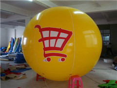 Advertising Balloons Yellow Color Helium Balloon for Sale