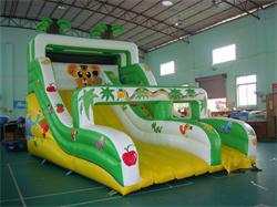Newest 18 Foot Inflatable Jungle Slide for Kids Amusement