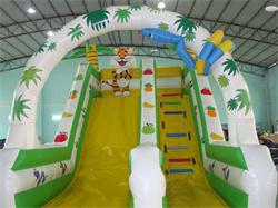 High Quality Printing Jungle Inflatable Slide for Wholesale