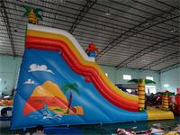 High Quality Printing 26 Foot Jungle Inflatable Slide for Adults