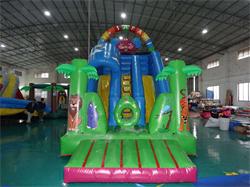 New Design Durable Vivid Inflatable Sarafi Slide for Sale