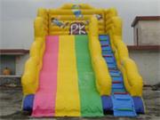 New Design Colorful Inflatable Wave Slide for Rental