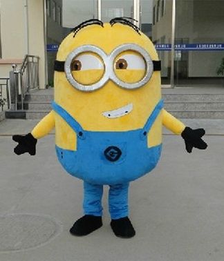 Adults Despicable Me Minion Mascot Costume for Sale