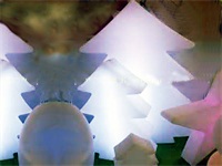 2014 New Design LED Lighting Christmas Inflatable Decoraion Trees
