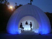 2012 Most Popular LED Lights Tents Lighting Inflatable Tents for Rentals