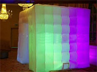 The Perfect Lighting Inflatable Cube Tent for Interior Decoration