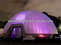 Most Popular Giant 16m LED Lights Tent Inflatable Igloo Tent for Sale