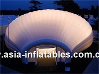 Giant LED Lighting Inflatable Igloo Dome Tent for Events