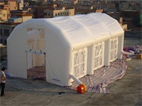 New Arrival 0.45mm PVC Tarpaulin White Inflatable Tent for Sale