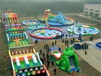 2017 Durable and Creative Inflatable Water Fun Parks for Rentals