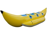 Children Funny 3 Persons Inflatable Banana Boat Towables Toys for Sale