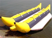 Double Tubes 8 Passengers Inflatable Banana Boat for Rentals