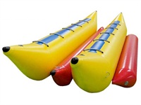 Good Quality Doubele Tubes Inflatable Banana Boat 10 Passengers for Sale