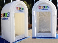 America South Inflatable Money Booth