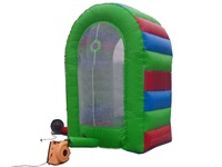 Colorful Environmental Top Brand Inflatable Cash Money Booth