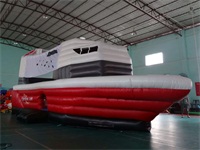 2014 New Design Durable Inflatable Pirate Boat for Birthday Party