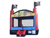 15 Foot Inflatable Pirate Boat Bounce House