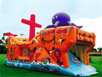 New Attractive Inflatable Octopus Pirate Boat for Sale