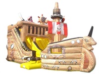 2010 Playful Inflatable Lil Pirates Boat for Wholesale