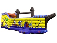 Inflatable Pirate Boat Bouncer