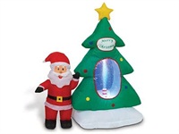 Christmas Inflatables Outdoor Lighted Lawn Sets