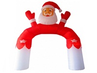Custom Cheap Inflatable Christmas Santa Calus Archway